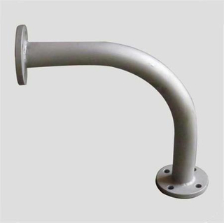Curva ensanchada de acero 90 3D de Stianless
