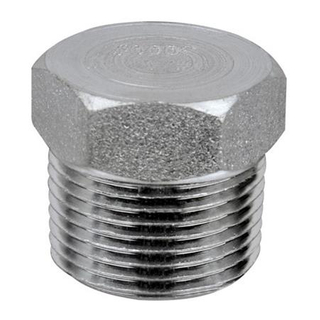 Enchufe Hex galvanizado