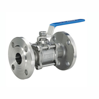 3PC Flange Ball Valve con Mounting Pad