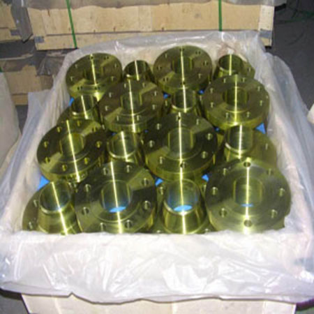 Reborde de oro del cuello de la autógena del acero de carbón A105 
