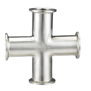 Tipo sanitario cruz de la abrazadera